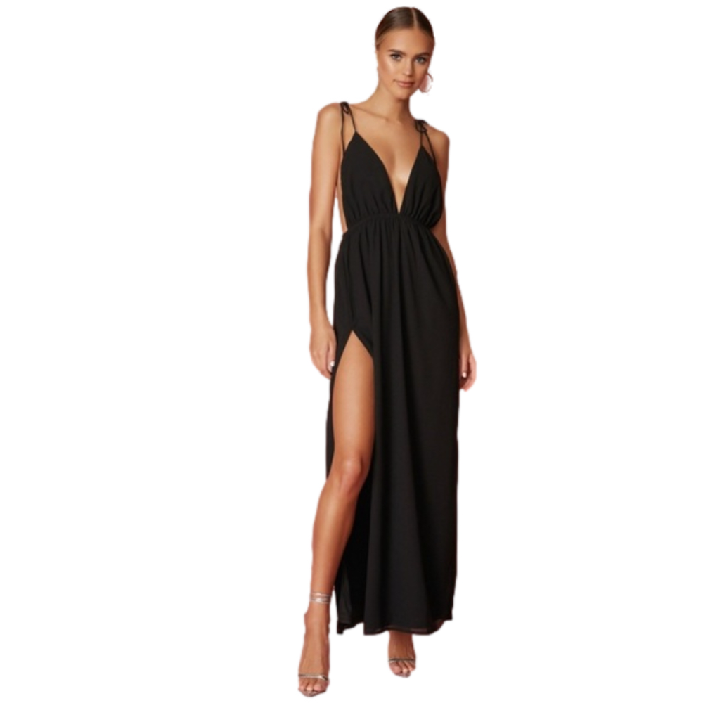Superdown Revolve Natasha maxi dress